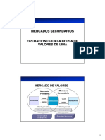 5 Mecanismos Centralizados de Negociacion Operaciones PDF