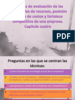 Técnicas de Evaluación de Las Capacidades de Recursos