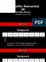 How Netflix Reinvented HR: by Patty Mccord