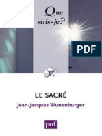 Jean-Jacques Wunenburger-Le Sacré-Université Jean-Moulin PDF