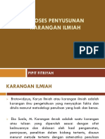 Perencanaan Kerangka Karangan