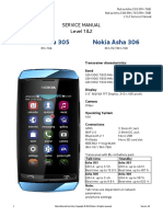 Nokia Asha 305 RM 766 306 RM 767 RM 768 Service Manual 12 v1 0 PDF