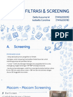 PLI (Flotasi, Filtrasi, Screening)