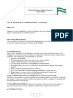 Proyectos Transversales Secuencia Didáctica Componente Educacion Sexual y Construccion de Ciudadania 1 - 2017