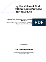 Hearing The Voice of God and Fulfilling God's Purpose For Your Life (Book) PDF