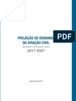 Projeção de demanda da aviação civil 2017-2037