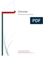 Dimmer Electrónica de Potencia