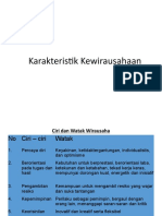 Karakteristik Kewirausahaan (2) .Odp