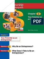 Chapter 2 Your Potential As An Entrepreneur