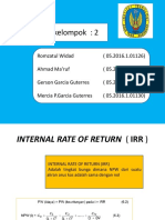 Benefit Cost Analysis Bu Maria