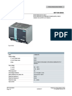 (6ep1336-3ba00) 20a Stabilized Power Supply