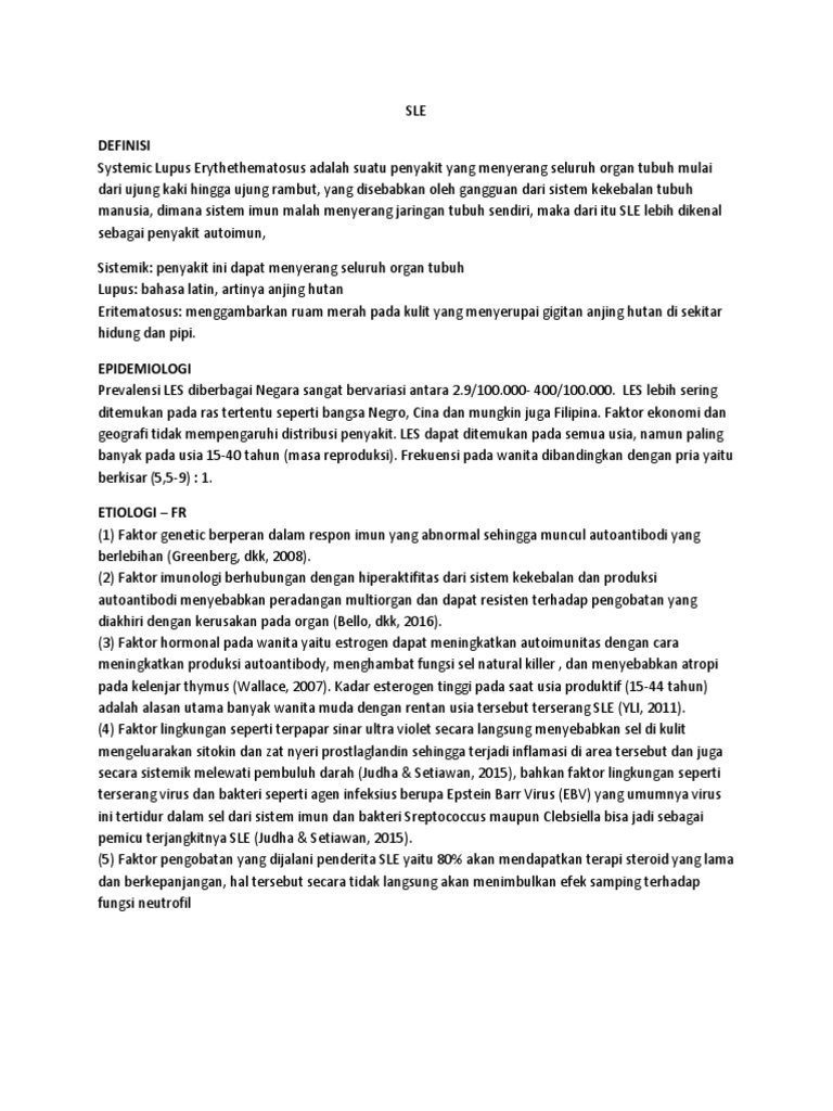 Sle Docx