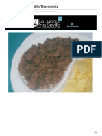 Carne Guisada Al Ajillo Thermomix