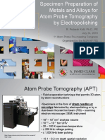 Specimen Preparation of Metals & Alloys For APT