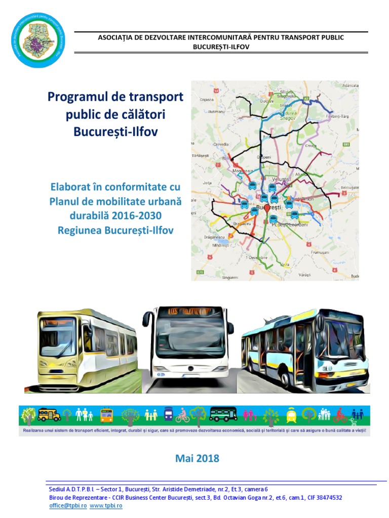 Programul De Transport Public De CÄƒlÄƒtori Pentru Regiunea BucureÈ™ti Ilfov