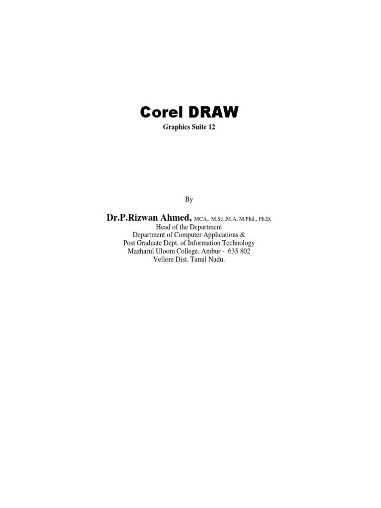 Corel Draw Suite 12 Pdf Pdf Page Layout Graphics