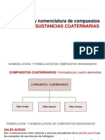 nomenclatura cuaternaria inorganica