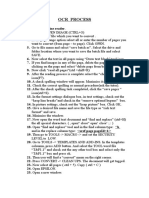 PDF to Word Conversion Process