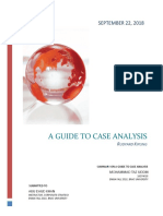 Summary A Guide To Case Analysis A