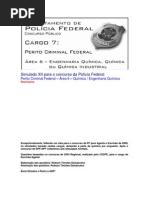 Simulado XII - PCF Área 6 - PF - CESPE