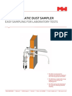 Ads - Automatic Dust Sampler: Easy Sampling For Laboratory Tests