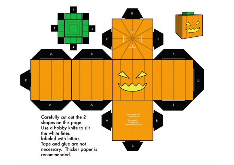 Cubeecraft Halloween PDF