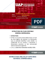 Extructura Del Plan Contable Empresarial