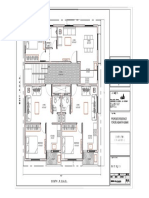 Floor plan layout for a single-family home