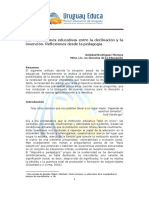 UruguayEduca - Las Instituciones Educativas Entre La Declinación y La Invención PDF