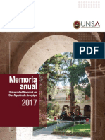 Memoria Anual 2017 UNSA