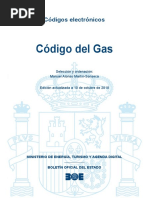 BOE-130 Codigo Del Gas