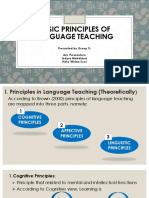 Basic Principles of Language Teaching