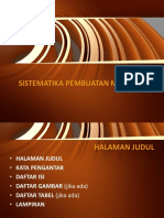 SISTEMATIKA PEMBUATAN MAKALAH