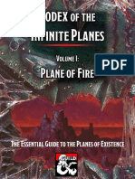 Codex of The Infinite Planes Vol 1 - Plane of Fire