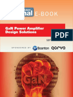 Gan Power Amplifier Design Solutions Ebook MWJ