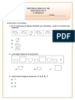 Patrones y Algebra