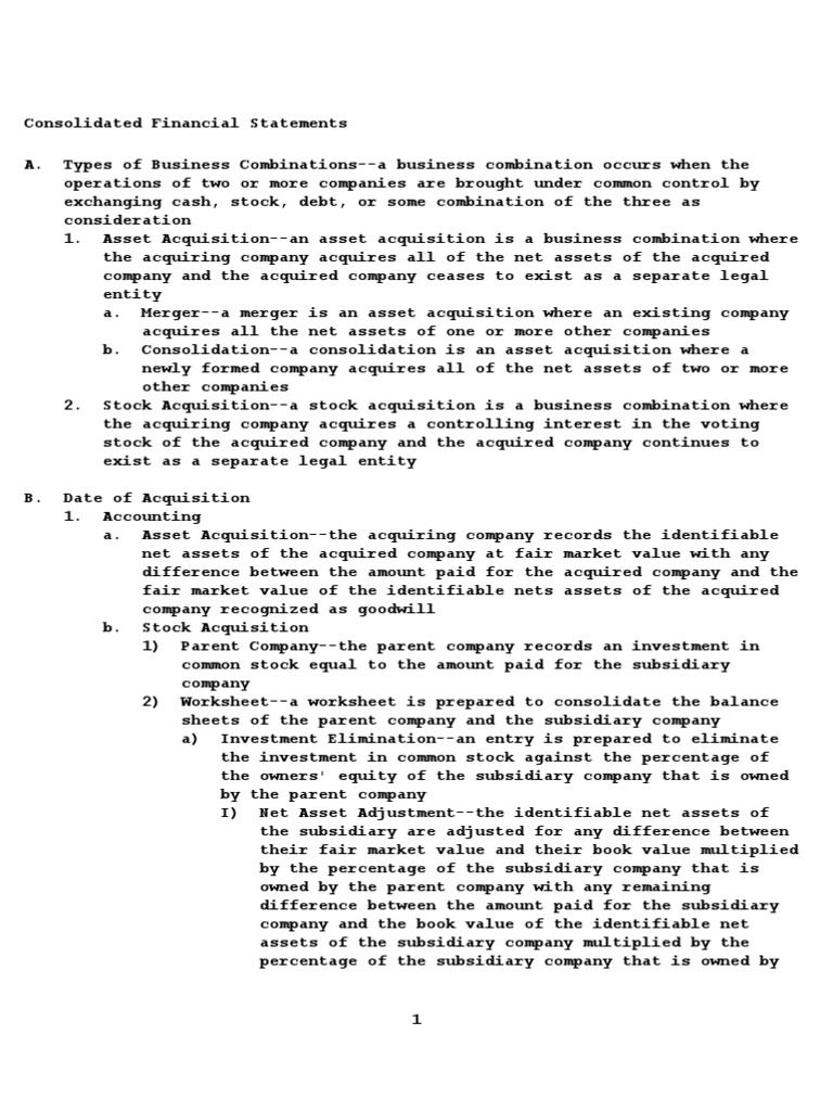 Consolidated Financial Statements | PDF