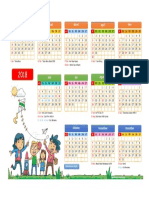 Kalender 2018