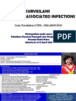 Surveilans Healtcare Associated Infections: Costy Pandjaitan, CVRN., Skm.,Mars - PHD