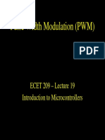 Pulse Width Modulation (PWM) : ECET 209 - Lecture 19 Introduction To Microcontrollers