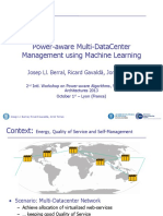 Power-Aware Multi-Datacenter Management Using Machine Learning