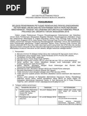 Contoh Surat Lamaran Kerja Di Satpol Pp - Kumpulan Contoh ...