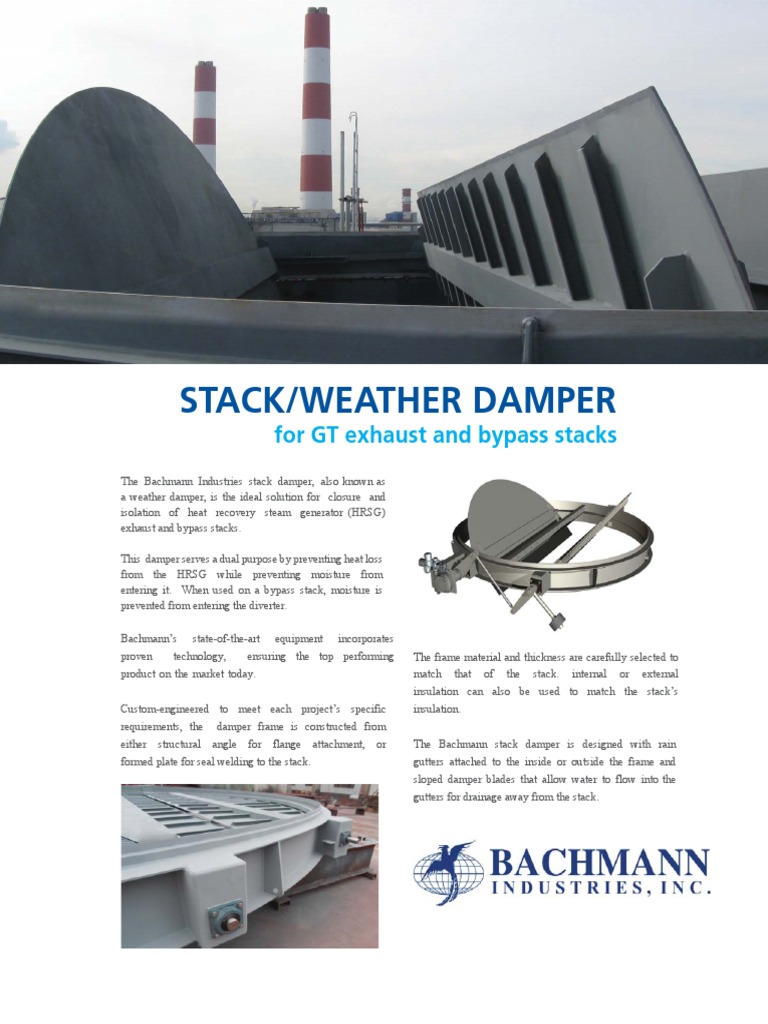Stack/Weather Damper Overview | PDF | Nature
