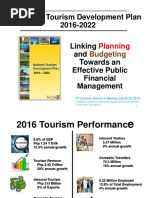 2nd Quarterly Seminar & Meeting On National Tourism Development Plan 2016 2022