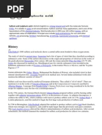 Download History of Sulphuric Acid by  SN39184773 doc pdf