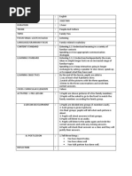 Lesson Plan Listening CEFR PT3