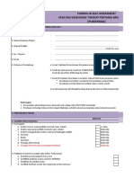 Format Self Assessment FKTP Perpanjangan PKM