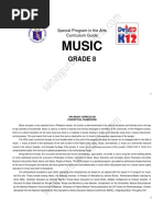 Music: Grade 8