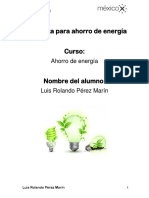 Propuesta Ahorro de Energia Luis Pérez