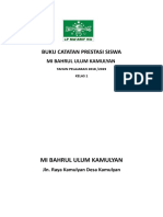 Buku Catatan Prestasi Siswa 1